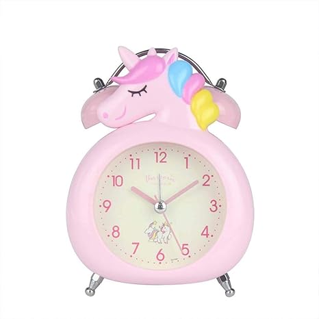 Amazon Taippan 目覚まし時計 ユニコーン目覚まし時計 置き時計 漫画目覚まし時計 子供用 可愛い 大音量 電池式 設定が簡単 ライト付き 素晴らしい贈り物 置き時計 掛け時計 オンライン通販