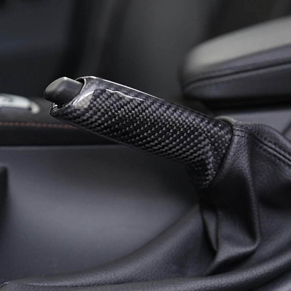 AIRSPEED Universal Carbon Fiber Car Handbrake Cover Grip