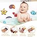 Non-Slip Bathtub Stickers Marine Creatures Stickers Cute Bathtub Dress up Baby Shower Fun Stickers Suitable for Room Desktop Wash Basin Bathroom Glass Door Dress up 10 pcs