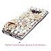Mavis's Diary Note 9 Case, Samsung Galaxy Note 9 Case, Full Edge 3D Handmade Luxury Bling Crytal Fashion Design Shiny Gem Pearl Rhinestone Diamond Crown Bag Hard Protective Plastic PC Cover - Crown