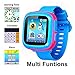 DUIWOIM Smart Watch for Kids with Digital Camera Games Touch Screen, Cool Toys Watch Gifts for Girls Boys Children （Blue）
