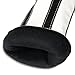 Craftsman Golf Black with White Stripes Series Golf Club Driver Wood UT Hybrid Head Cover Headcover (UT Hybird Cover)
