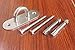 MHMYDZ Hammock Chair Spring Swivel Kit Hammock Chair Ultimate Hanging Kit Stainless Steel Suspension Ceiling Hooks Hammock Chair Hanger Swivel Hook and Snap Hooks Hammock Hooks
