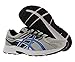 ASICS Men's Gel Contend 3 Running Shoe, Silver/Electric Blue/Black, 12 4E US