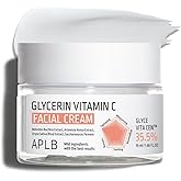 APLB Glycerin Vitamin C Facial Cream | GLYCE VITA CEN™ 35.5% 1.86 FL.OZ/Korean Skincare, Soothing, Moisture retention, Elasticity care, Revitalize for gentle and improve skin texture