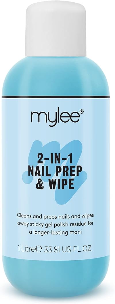 MYLEE Prep + Wipe Gel Nail Polish Cleaner 1000ml - Nail Prep & Tack Removal