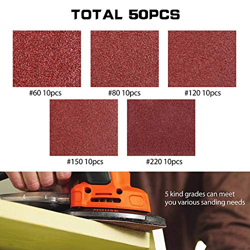 1 LotFancy+Sanding+Sheets+Sandpaper+Assortment