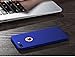 YIHAILU iPhone 7 Plus Case Smoothly Shield Skin Shockproof Ultra Thin Slim Full Body Protective Scratch Resistant iPhone7 Plus Cover (Silky Royal Blue)