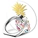 ne Ring Stand Holder Grip Mounts,Universal 360 Rotation Smartphone Finger Ring Grip Stand with for iPhone Galaxy LG Moto Case-Pineapple Flower Color Pattern