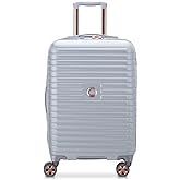 DELSEY PARIS Cruise 3.0 Hardside Expandable Luggage with Spinner Wheels, Platinum, Carry on 20 Inch
