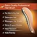 Pro - Detangle Hair Brush for Women, Toddlers & Kids - Best for Wet & Dry Hair, Cone-Shaped Bristles Make Detangling Hair Comb Reduce Spit Ends, Massages Hair Shafts & Stimulates Hair Growth.