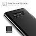 V VRS DESIGN Note 8 Case, Dual Layer Protection Full Body Heavy Duty [Wireless Charging Compatible] Cover for Samsung Galaxy Note 8 (2017) by Lumion (Guardian - Black Metallic)