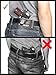Relentless Tactical The Ultimate Leather Gun Belt | Made in USA | Concealed Carry EDC Belt for Men