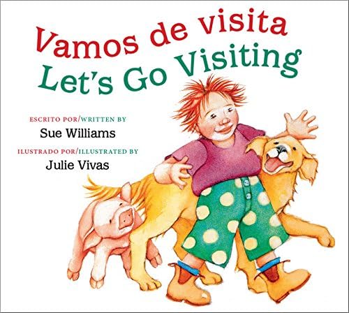 Vamos de visita/Let's Go Visiting (bilingual board book) (World of ¡Vamos!) (Spanish and English Edition)