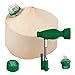 CocoTaps Coconut Tapper Easy Opening Tool + World's First Ever Sealing Taps (Keeps Coconut Water Fresh For Weeks)
