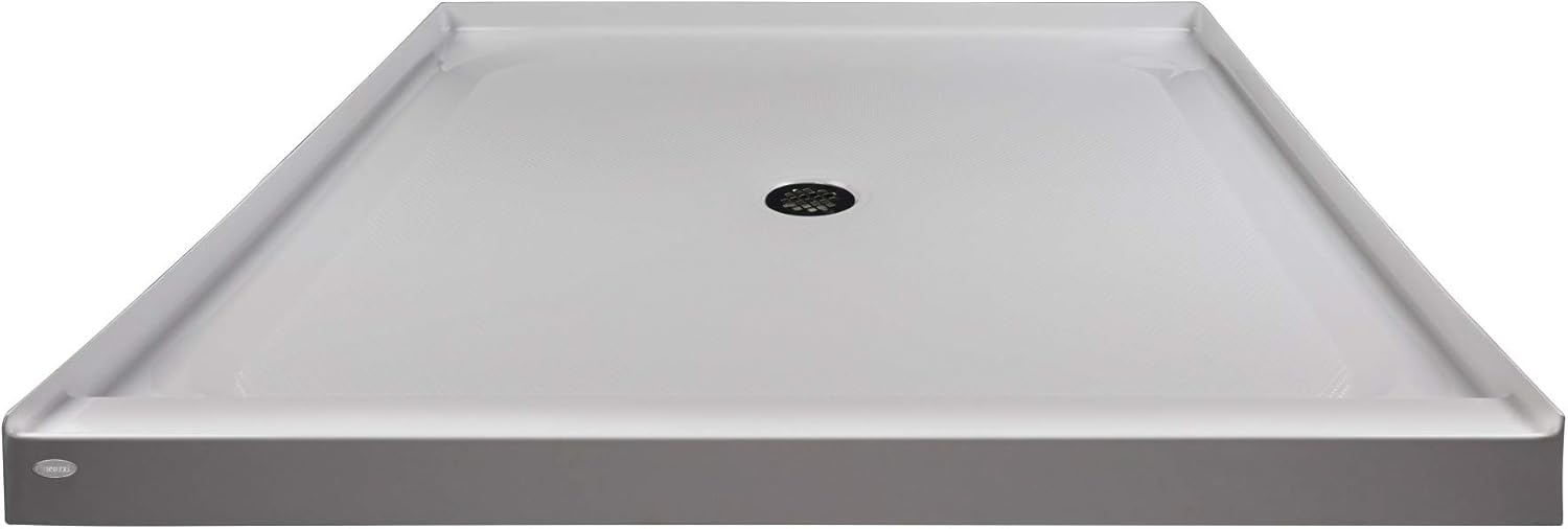 Jacuzzi CAT4848SCXXXXW Catalina 48" X 48" Rectangular Shower Pan with