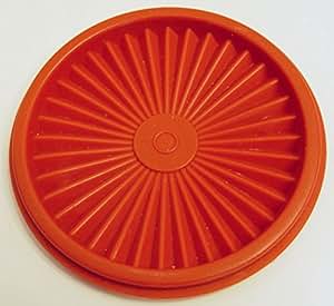 Amazon.com : Tupperware Replacement Orange Sunburst Round ...