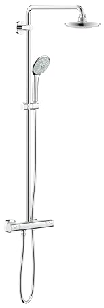 GROHE Euphoria 180, Brause-und Duschsysteme - Duschsystem, mit Aquadimmer, 27615000