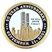 911 9-11-01 Twin Towers 10th Year Anniversary Remembrance Lapel Pin