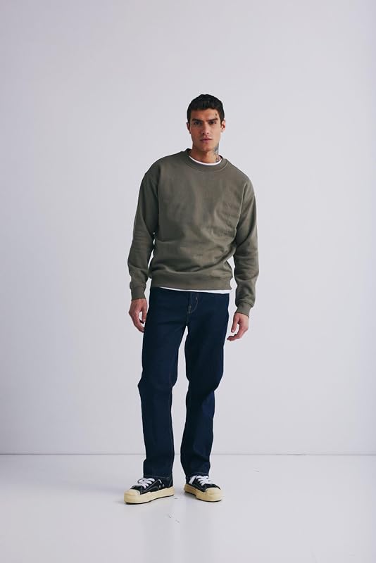 Herren Jeans - Klassische Herren Jeans mit geradem Schnitt, Ideal für Freizeit Oder Casual Friday — photo 7 sur 7