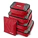 Gonex Packing Cubes for suitcase, 9 Set Lightweight Travel Luggage Packing Organizers with Laundry Bags Travel Essentials Travel Bags for Carry on Suitcases
