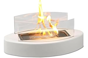 FANCY SHOP Tabletop Fire Pit, Table Top Firepit for Indoor Home Decor, BBQ Outdoor Decoration Living Dining Room Patio Balcony Backyard Garden, Small Fireplace Fire Bowl Housewarming Gift