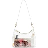 NEOREAL Clear Bag for Stadium Events, Clear Crossbody Purse, Small Purse Handbag for Women Transparent, Concert Bag