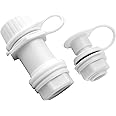 Cooler Replacement Threaded Drain Plug&Triple Snap Drain Plug Kit, for Cooler Replacement Parts Drain Plug, Cooler Chest Drain Plug Parts.Best Option for Repairing and Replacing Cooler Parts.
