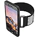 I BLASON LLC iPhone 7 Plus Armband, iPhone 8 Plus Armband, SUPCASE Easy Fitting Sport Running Armband Case with Premium Flexible Case Combo for Apple iPhone 7 Plus 2016 / iPhone 8 Plus 2017 (Black)