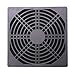 JETEHO 5 Pack 120mm Cooling Fan Filter Plastic Dustproof Case Fan Dust Filter Guard Grill Protector Cover