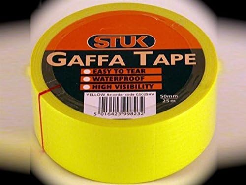 STUK Gaffa Tape High Visability 50mm X 25M