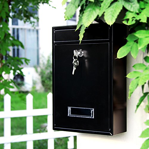 Locking Mailboxes Wall Mounted Vertical Jssmst Key Lock Drop Mail Box