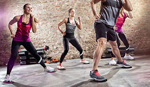 Multi-Pack-Core-Sliders-Sliders-Fitness-2-Pack-Includes-1-Black-Set-and-1-Set-of-Red-Discs-for-Group-Fitness-or-at-Home-Workouts-A-Favourite-of-Personal-Trainers-Fitness-Discs-Sliders-Bulk