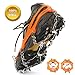 Weanas Multi-Function Anti-Slip Ice Cleat Shoe Boot Tread Grips Traction Crampon Chain Spike 1 Pair (8-Crampon)