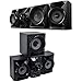 Sony All in One 700W Hi-Fi Shelf System with Bluetooth & NFC, CD Player, FM Radio, USB & Aux Inputs, EQ & Bass Boost + Remote Control + Xtech CD Lens Cleaner + Aux Cable + HeroFiber Cleaning Cloth