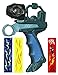 Beyblade Metal Masters Beyblader Gear Twin Pack - B-205 Custom Grip & B201A Wind & Shoot Launcher