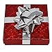 Christmas Gift Card Holder Boxes Holiday Money Card Holders Party Favor Décor, Pack Of 6 Assorted Red Green And Silver Present Box With Bow By Gift Boutique