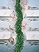 NAYARD Ivy Garland Artificial Greenery Garland 12 Strands 82 Feet Fake Ivy Vines Silk Leaves Garlands Decorations for Wedding Party Garden Water Pipe Fence Outdoor Indoor Wall (Ivy Garland)