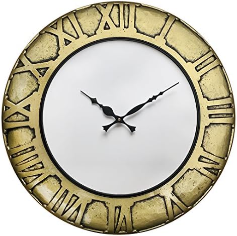 RoyalsCart Handcrafted Wooden Analog Wall Clock