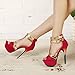Wotefusi Fashion Women Platform Pump Stiletto High Heels 5.5