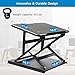 HUANUO Adjustable Laptop Stand for Desk – Easy to Sit or Stand with 9 Adjustable Angles, Laptop Riser Reduces Neck Pain, Fits 15.6 Inch Laptop & Notebook, Height Adjustable Computer & Tablet Riserthumb 3