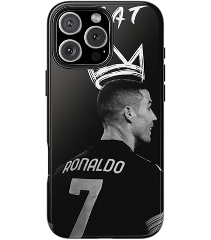 Amazon.com: Slrioks Ronaldo Jersey Phone Case Creative