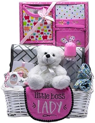 amazon baby girl gift basket