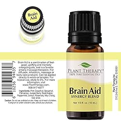 Plant Therapy Brain Aid Essential Oil Blend for