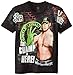 WWE Big Boys' John Cena T-Shirt Shirt, Black, X-Large/ 18