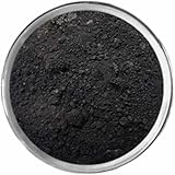 Black Loose Powder Mineral Matte Multi Use Eyes Face Color Makeup Bare Earth Pigment Minerals Make Up Cosmetics By M*A*D Minerals Cruelty Free - 10 Gram Sized Sifter Jar