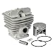 SaferCCTV 48mm Cylinder Piston Rebuild Assembly Kit for Stihl 034 036 MS360 ms340 Chainsaws Replacement Part# 1125 020 1215/1125 020 1213