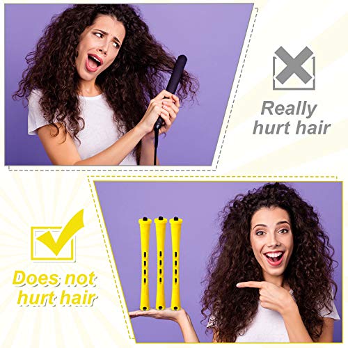80-Pieces-Hair-Perm-Rods-Set-Cold-Wave-Rods-Hair-Rollers-Plastic-Perming-Rods-Curlers-for-Hairdressing-Styling-Yellow028-Inch