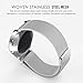 Gear S2 Classic / Gear Sport Watch Band, MoKo Milanese Loop Stainless Steel Mesh Strap for Samsung Gear S2 Classic SM-R732 & SM-R735 / Gear Sport SM-R600 (NOT FOR S2 SM-R720, SM-R730), SILVER