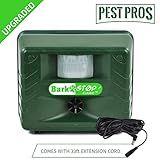 Aspectek Upgraded Bark Stop Pro, Bark Free Dog Silencer & Animal Pest Repeller, Ultrasonic Bark Deterrent